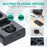 Caisi Dual Charger For Canon LP E12 Battery