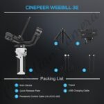 ZHIYUN CINEPEER WEEBILL 3E Gimbal Stabilizer For Camera