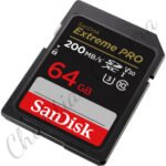 SanDisk 64GB 200MB/s Extreme PRO UHS-I SDXC Memory Card With 2 Year arranty