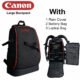 Backpack Canon Large For DSLR Camera Lenses And Accessories With Laptop bag or Rain Cover