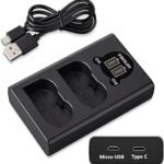 Caisi Dual Charger MH 25 For EN-EL 15 Camera Battery