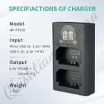 Caisi Dual Charger For Sony FZ 100 Battery