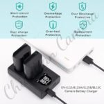 Caisi Dual Charger MH 25 For EN-EL 15 Camera Battery