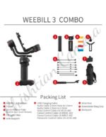 ZHIYUN WEEBILL 3S Combo Gimbal Stabilizer For Camera