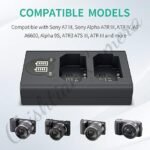 Caisi Dual Charger For Sony FZ 100 Battery
