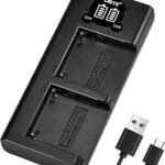 Caisi Dual Charger V615 For NP F550, F970,F980 LED &amp; Camera Battery