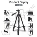 Jmary KP-2274 Professional Over Head Tripod For Camera or Mobile