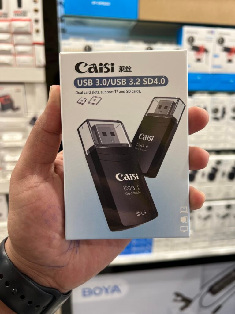 Caisi USB 3.0 Card Reader, Supports SD/Micro SD/SDHC/SDXC/MMC, Mini Camera Flash Reader