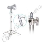 Imported Silver Studio Light Stand For Light's,Octa