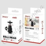 Jmary BH-02 360-Degree Rotating Tripod Ball Head 1/4 Screw Adapter