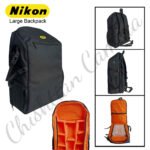 Nikon Large Backpack For DSLR Camera and its Accessories With Rain Cover