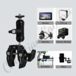 Jmary SR-56 Matel Super Clamp for Mobile/Gopro/Camera