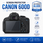 Canon 600D Screen Protector 9H Tempered Glass Pakistan