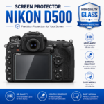 Nikon D500 Screen Protector Tempered Glass 9H HD Display Guard