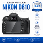 Nikon D610 Screen Protector 9H Tempered Glass HD LCD Guard