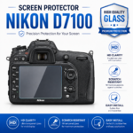 Nikon D7100 Screen Protector Tempered Glass – HD 9H LCD Protection