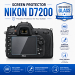 Nikon D7200 Screen Protector Tempered Glass 9H HD – Camera LCD Protection