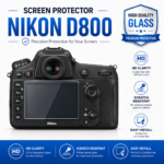Nikon D800 Screen Protector Glass – 9H Tempered HD Protective Film | Chishtian Camera Store