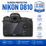 Nikon D810 Screen Protector Glass – 9H Tempered HD LCD Protection in Pakistan