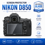Nikon D850 Screen Protector Glass 9H Tempered HD LCD Protector – Pakistan