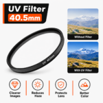 40.5mm UV Filter for Camera Lens – Multi-Coated UV Protection Filter - Image 2