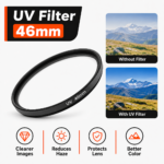 46mm UV Filter for Camera Lens – UV Protection Lens Filter for Clearer Images - Image 2