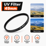 49mm UV Filter for Camera Lens – UV Protection & Haze Reduction | Chishtian Camera Store - Image 2