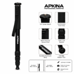 Apkina Professional Monopod 63 Inch – Camera & Action Camera Monopod in Pakistan
